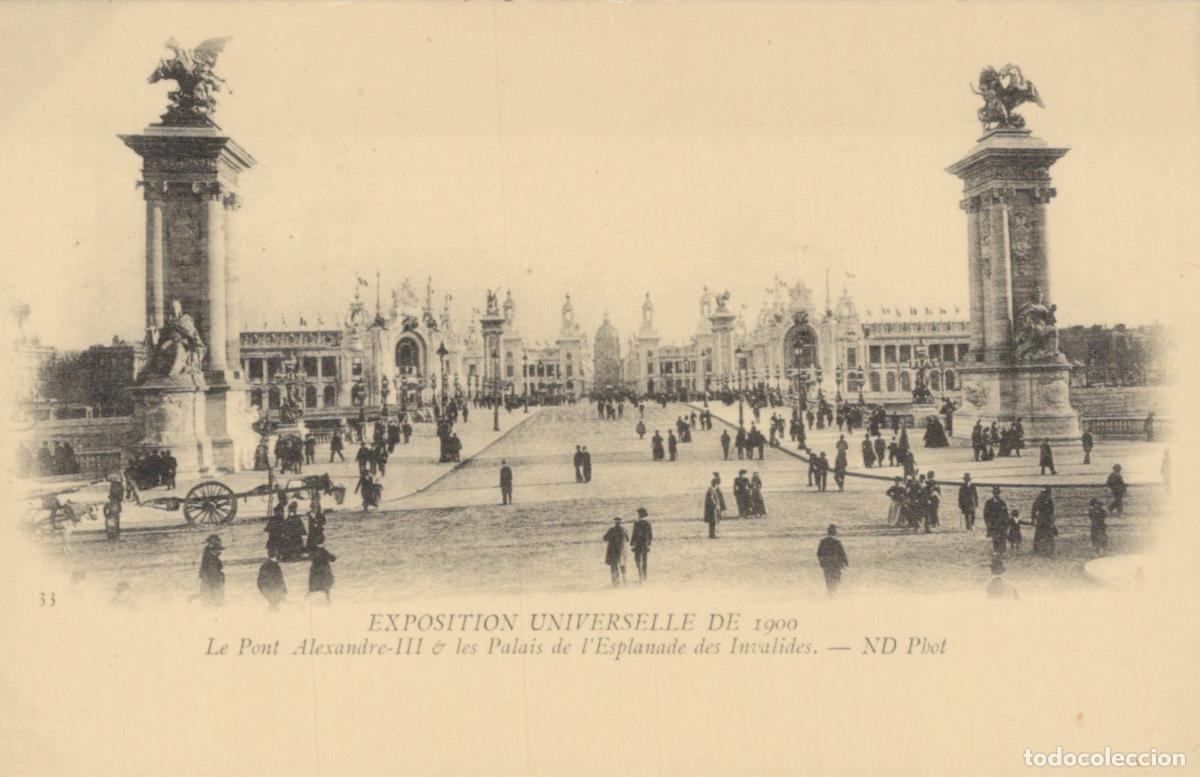 Cartes Postales: France Paris &Icirc;le de Exposition Universelle 1900 Palais Unposted *YAA228