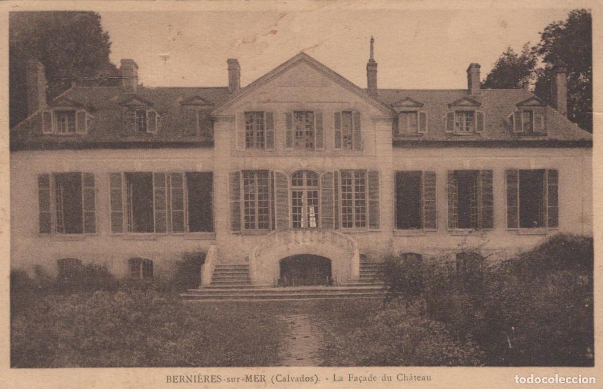 Cartes Postales: France Berni&egrave;res sur Mer Fa&ccedil;ade du Ch&acirc;teau Architecture *YAA225