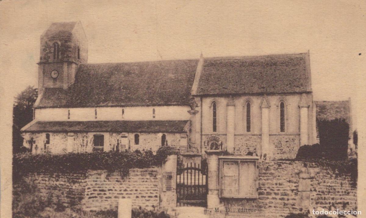 Postcards: France Village &Eacute;glise Rurale Typique Architecture *YAA238