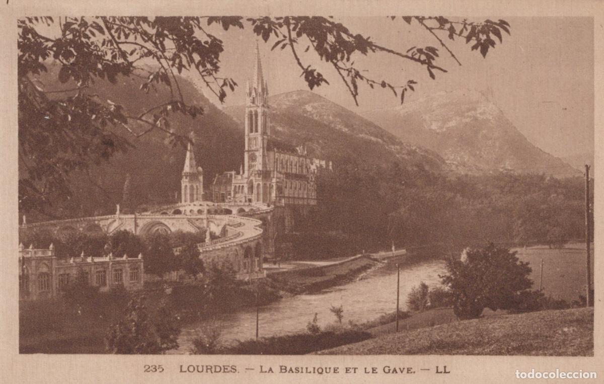 Postcards: France Lourdes Occitanie Sanctuaire Notre Dame Basilique Gave Unposted *YAA296