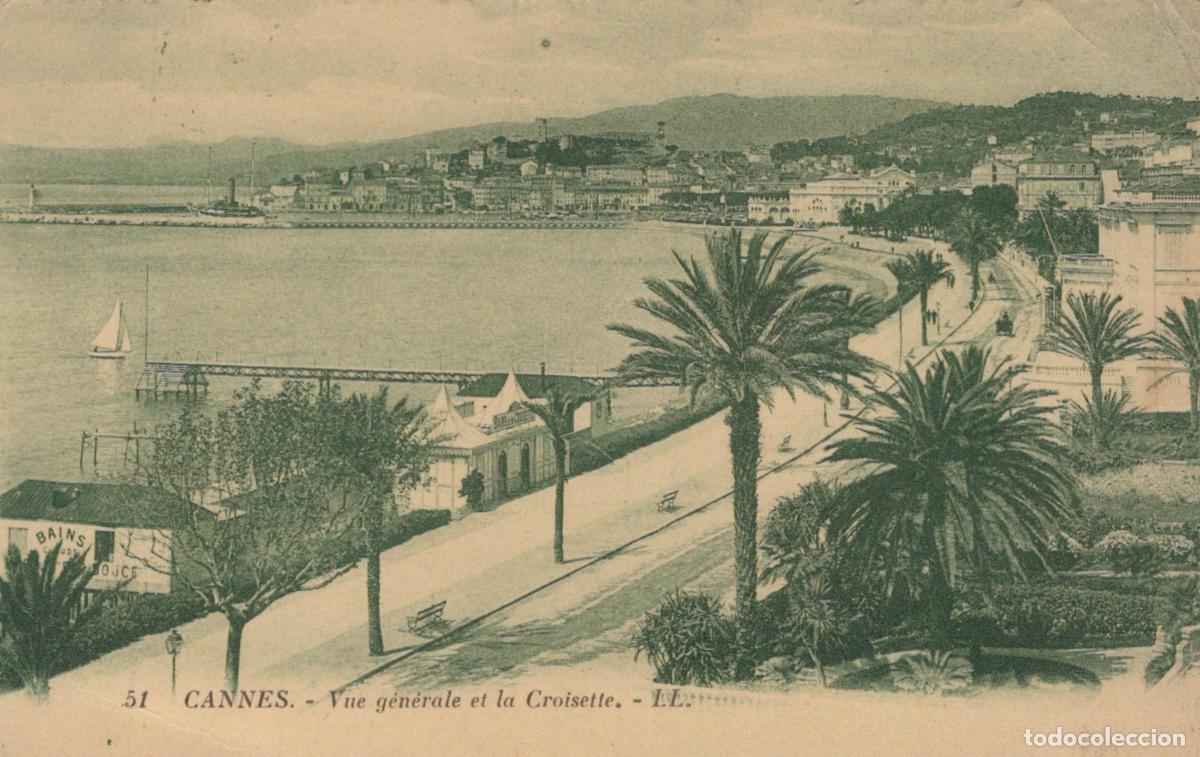 Postcards: France Cannes Vue G&eacute;n&eacute;rale de la Ville et de la Croisette *YAA312