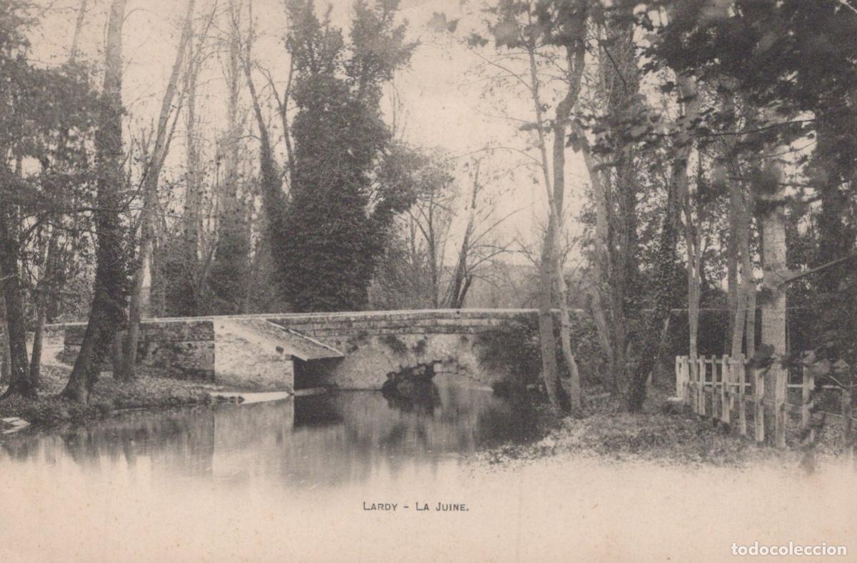 Postais: France Lardy Pont sur la Juine Paysage Fluvial Unposted *YAA245