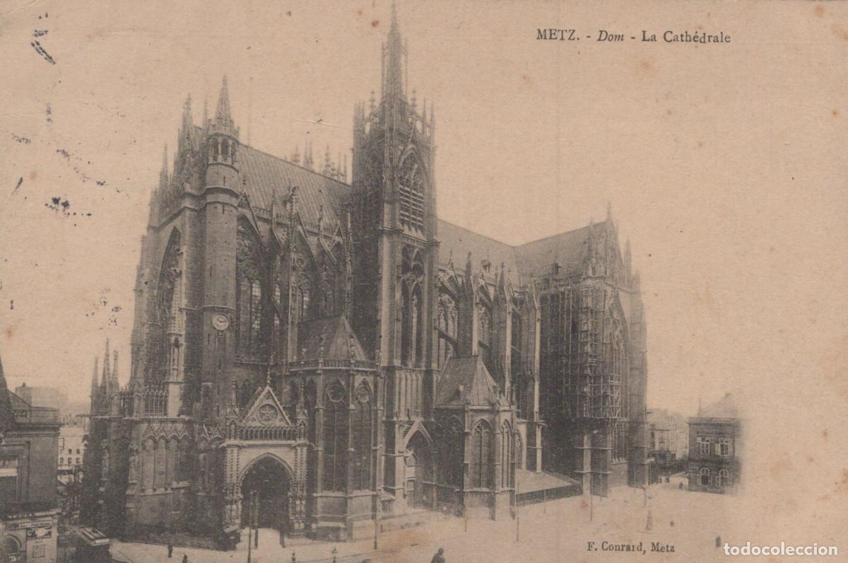 Postais: France Metz Cath&eacute;drale Saint &Eacute;tienne Architecture Gothique *YAA248