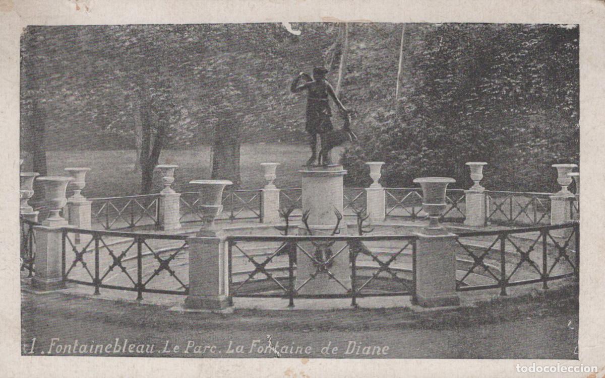 Postais: France Fontainebleau &Icirc;le de Parc Fontaine de Diane *YAA314