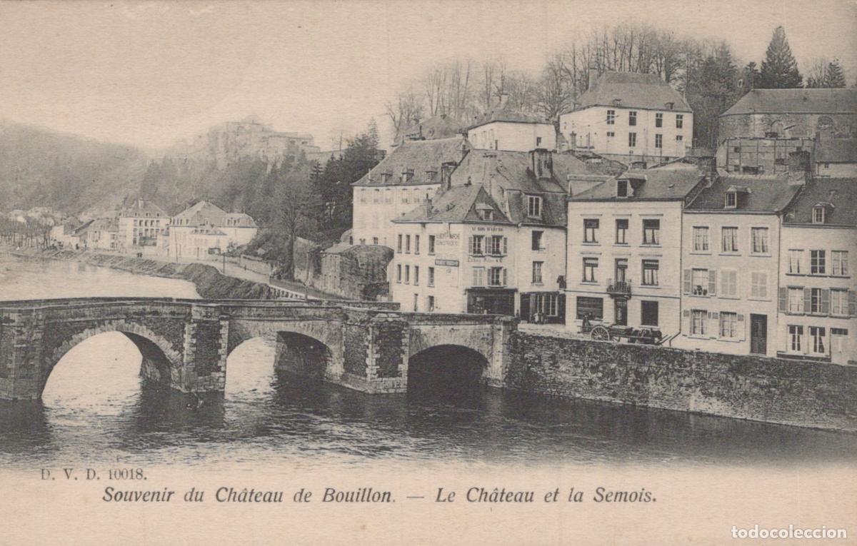 Cartes Postales: Belgique Bouillon Ch&acirc;teau Semois Pont Vue du Village Unposted *YAA250
