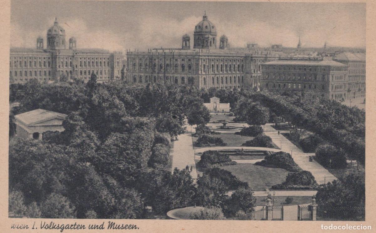 Cartes Postales: &Ouml;sterreich Wien Volksgarten Museen Hofburg Architektur Unposted *YAA321