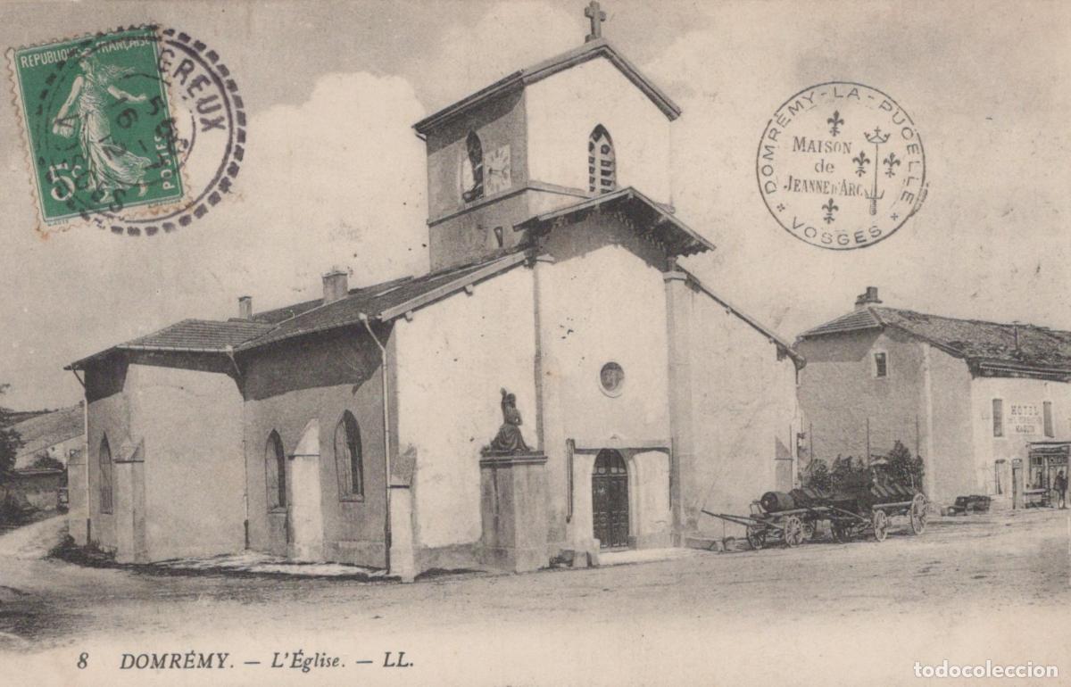 Cartes Postales: France Domr&eacute;my la Pucelle &Eacute;glise Architecture 1917 *YAA332