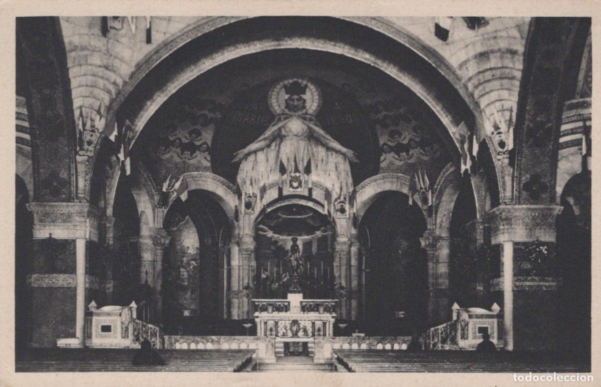 Postkarten: France Lourdes Basilique du Rosaire Ma&icirc;tre Autel Int&eacute;rieur Unposted *YAA326
