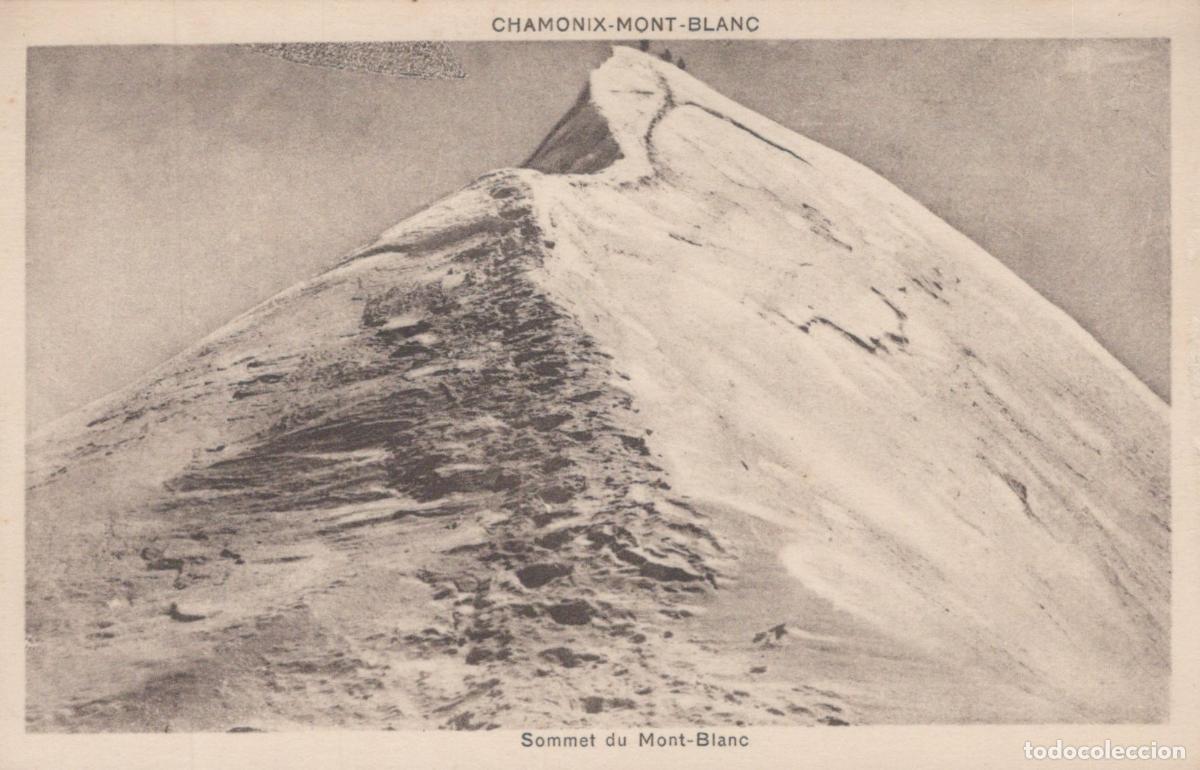Postales: France Chamonix Sommet Mont Blanc Enneig&eacute; Paysage *YAA263