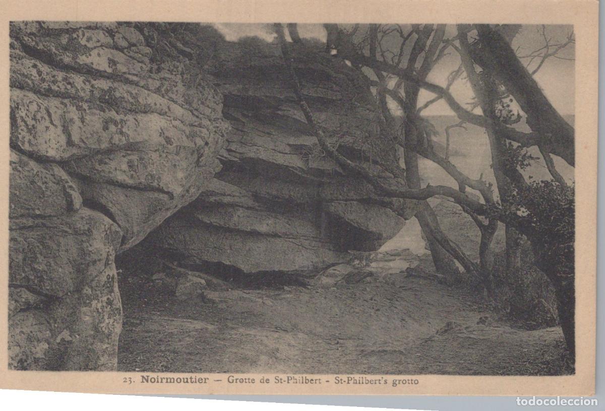 Postales: France Noirmoutier Grotte de St Philibert Paysage Unposted *YAA352