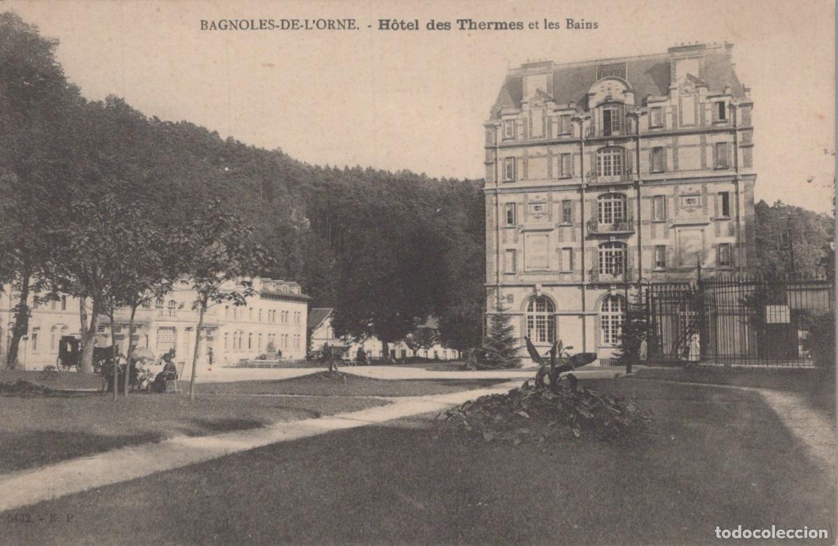 Postales: France Bagnolles de L Orne Normandie H&ocirc;tel des Thermes Unposted *YAA364
