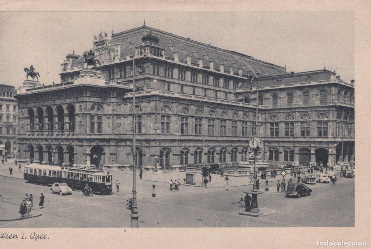 Postales: &Ouml;sterreich Vienna Wien Staatsoper Architektur Historische Unposted *YAA372