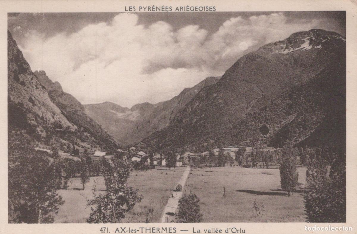 Cartes Postales: France Ax les Thermes Vall&eacute;e D Orlu Paysage Montagne Unposted *YAA379