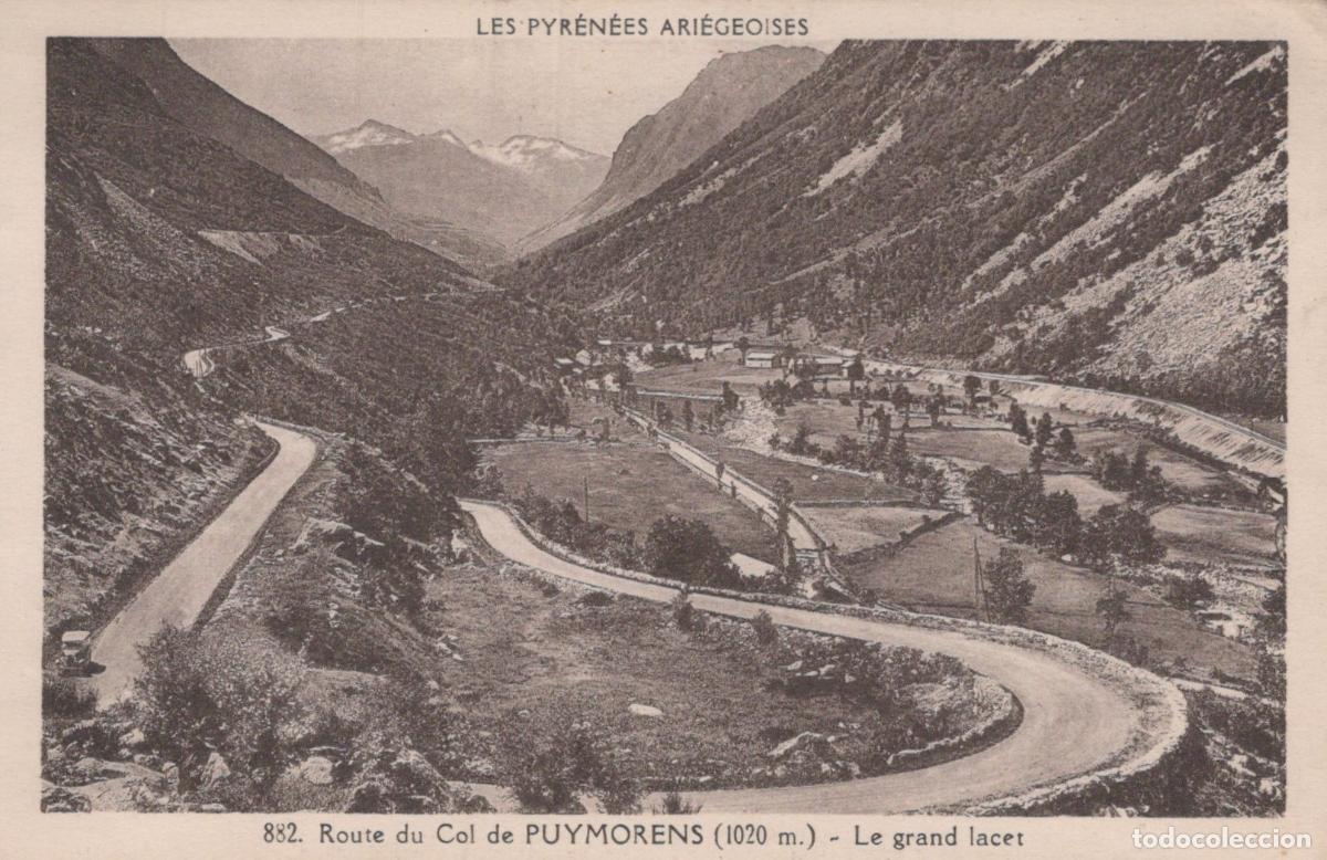 Cartes Postales: France Puym&oacute;rens Pyr&eacute;n&eacute;es Ari&eacute;geoises Col de Route Montagne Unposted *YAA376