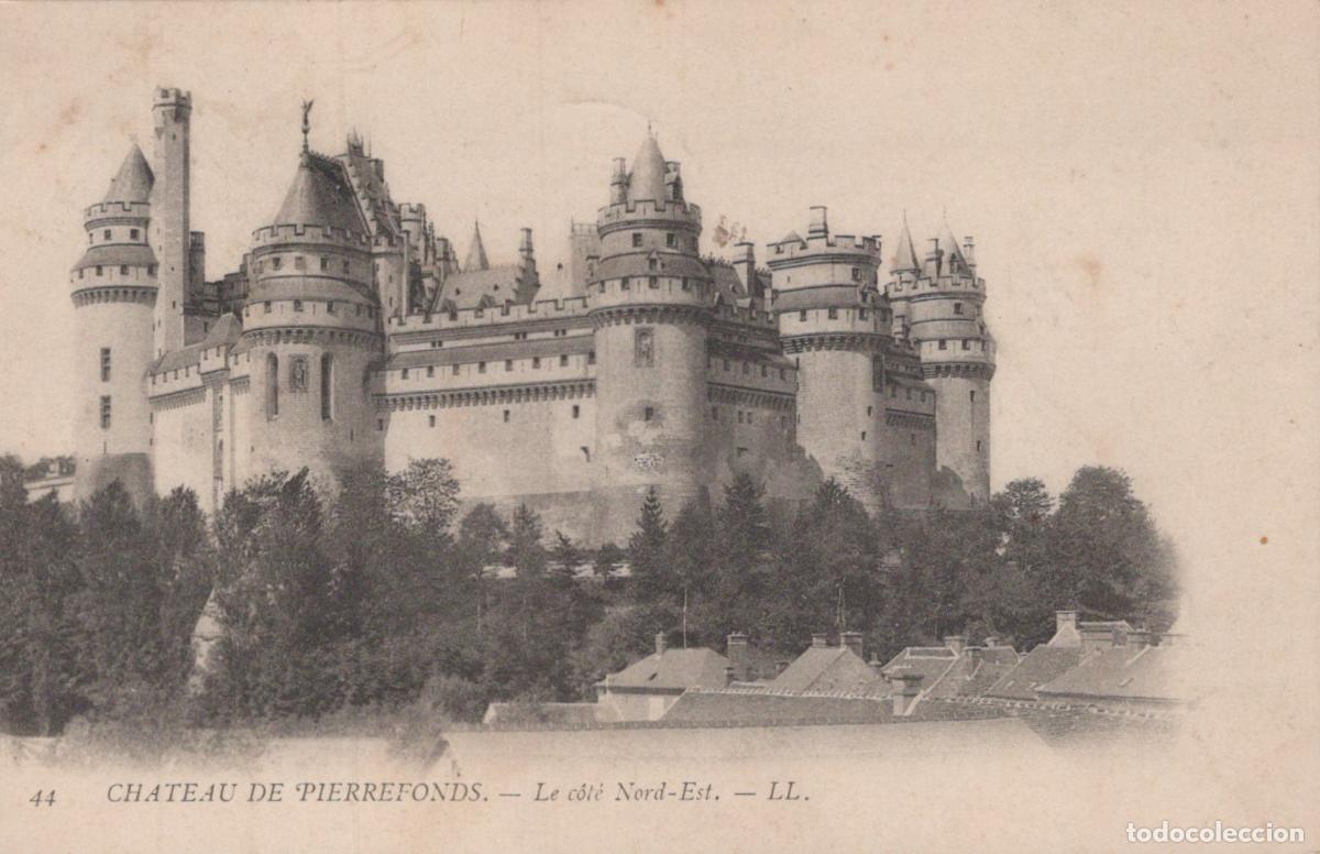 Cartes Postales: France Pierrefonds Ch&acirc;teau de Vue Nord Est Architecture *YAA387