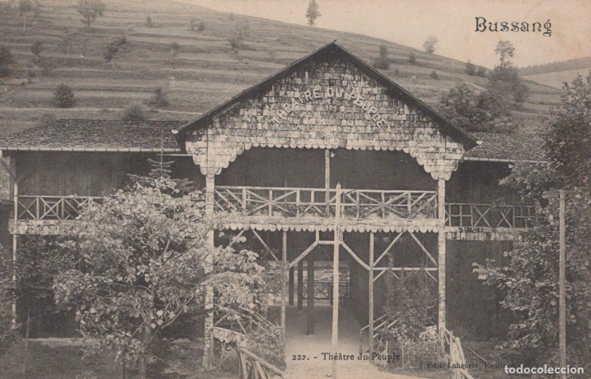 Cartes Postales: France Bussang Th&eacute;&acirc;tre du Peuple Architecture Montagne *YAA384