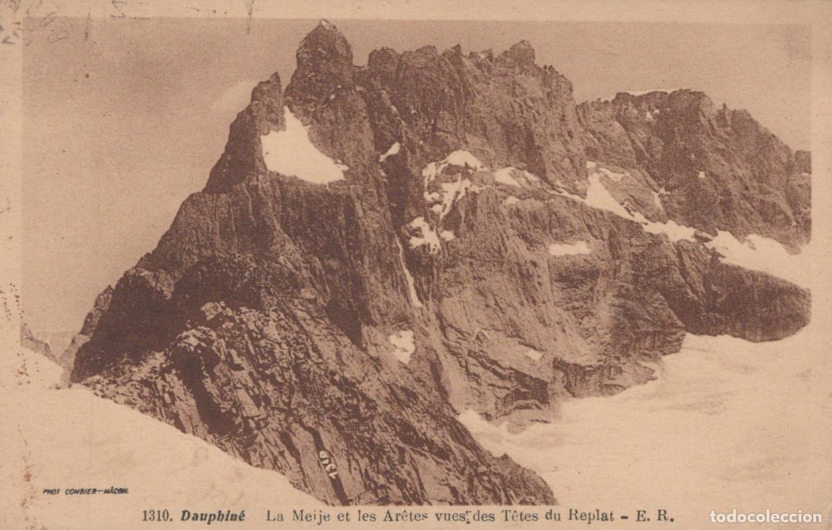 Postkarten: France Hautes Alpes la Meije et les Ar&ecirc;tes Paysage Alpin *YAA407