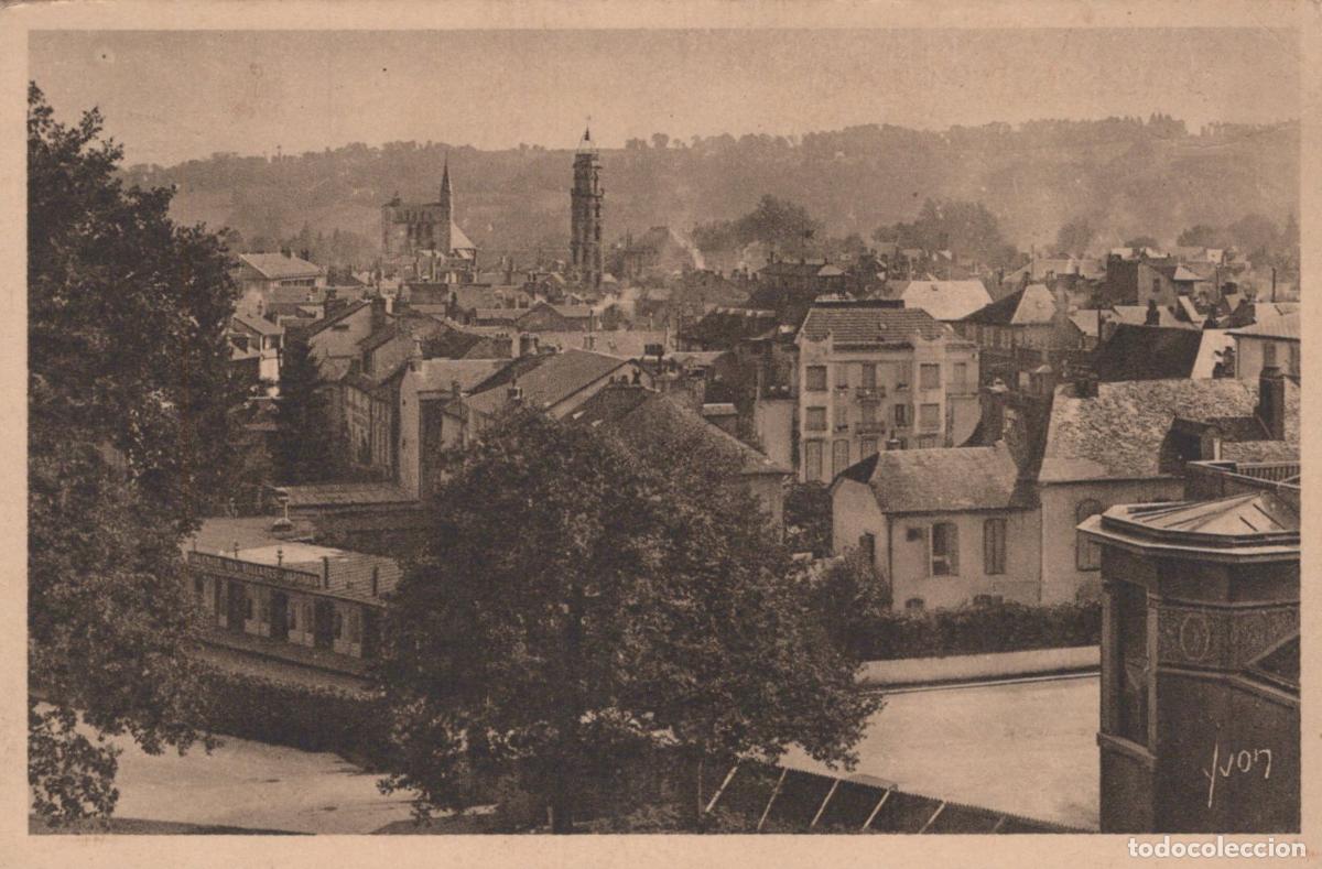 Postkarten: France Bagn&egrave;res de Bigorre Panorama Jardins Casino Unposted *YAA412