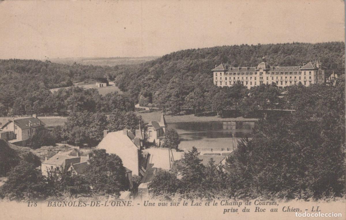 Postkarten: France Bagnoles de L Orne Normandie Grand H&ocirc;tel du Lac et For&ecirc;t *YAA416