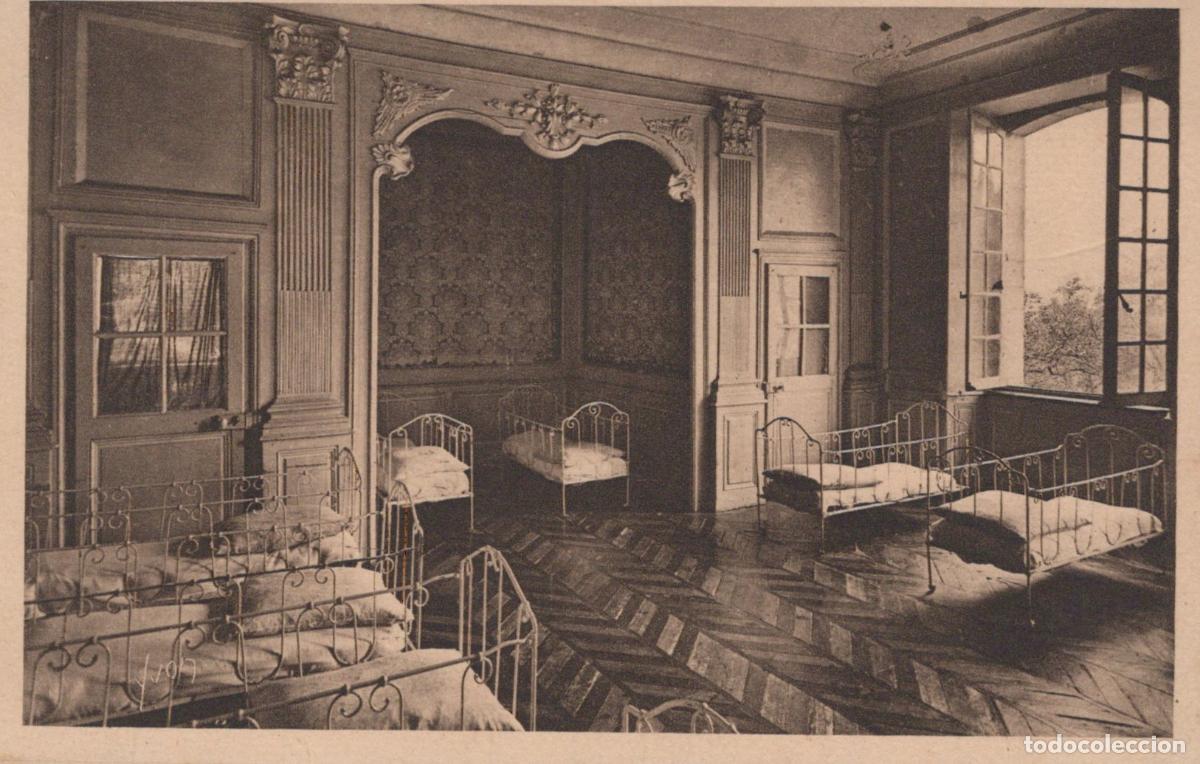Postkarten: France Valloires Abbaye Chambre Lits D &Eacute;poque XVI Xviie Si&egrave;cle Unposted *YAA300