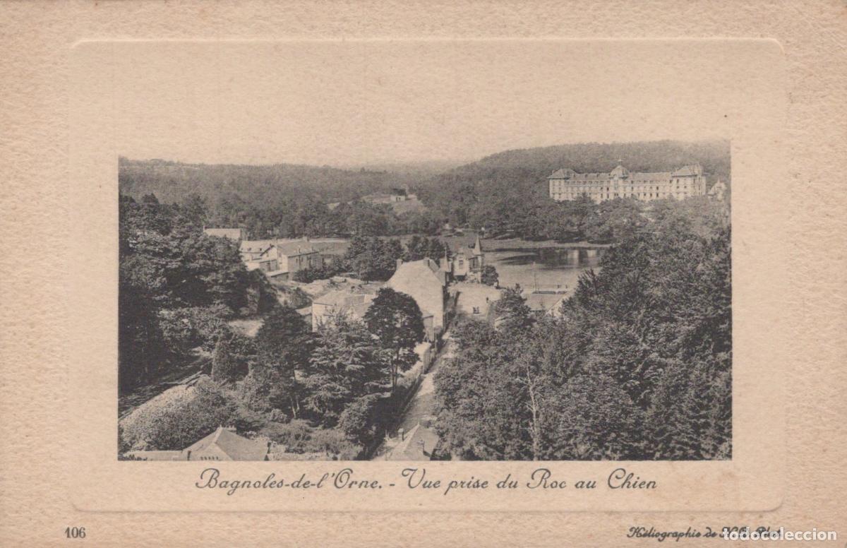 Postkarten: France Bagnoles de L Orne Normandie Vue Panoramique Roc au Chien *YAA421