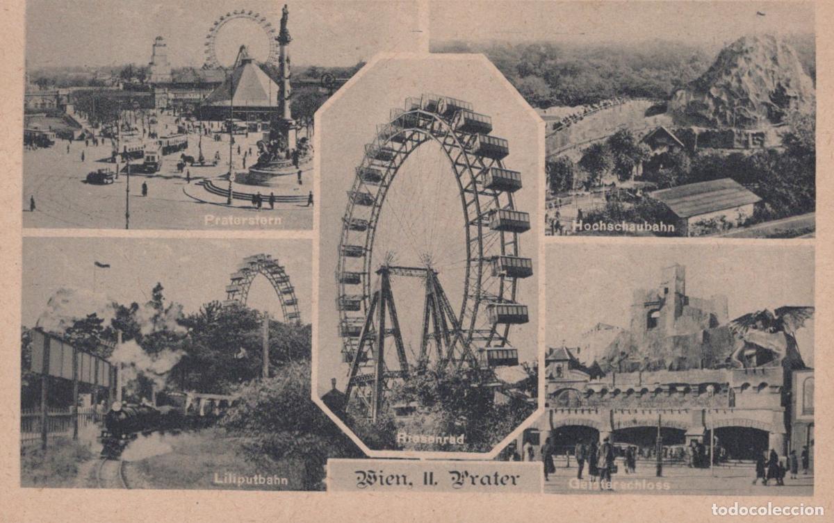 Postcards: &Ouml;sterreich Wien Prater Vergn&uuml;gungspark mit Riesenrad Unposted *YAA426