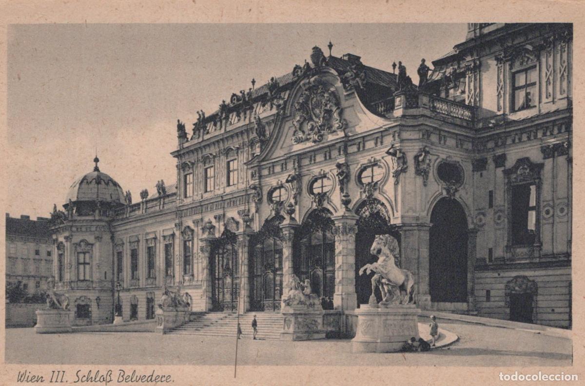 Postales: &Ouml;sterreich Wien Schlo&szlig; Belvedere Barockarchitektur Ungebraucht Unposted *YAA315