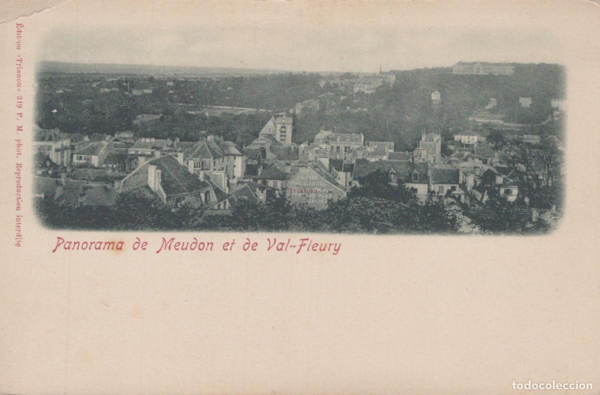 Postales: France Meudon &Icirc;le de Panorama Ville et Val Fleury Architecture Unposted *YAA461