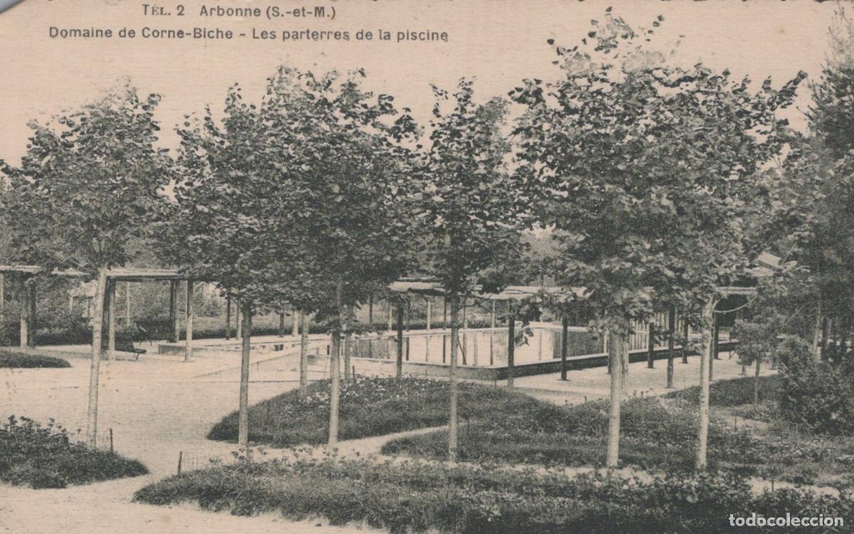 Postales: France Arbonne Domaine de Corne Biche Piscine Jardins Unposted *YAA482