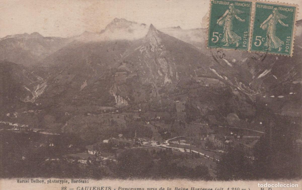 Postales: France Cauterets Panorama Reine Hortense Vue Montagnes *YAA486