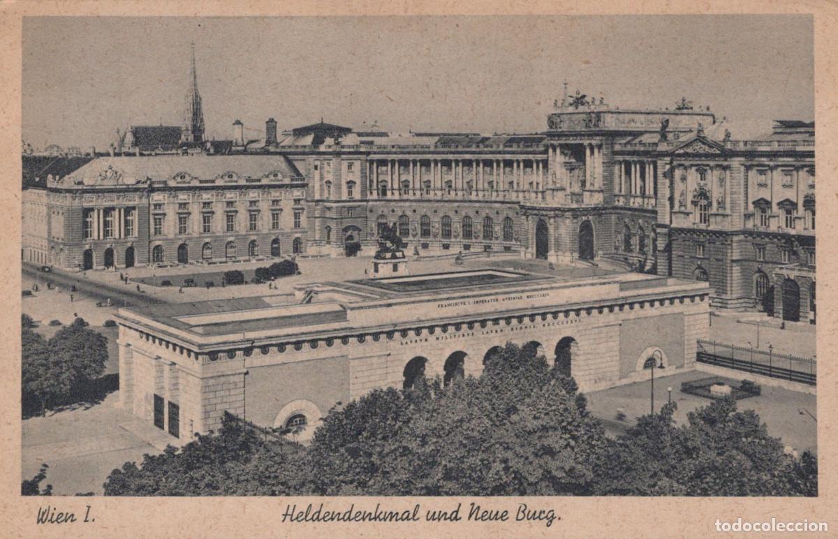 Cartoline: &Ouml;sterreich Wien Heldendenkmal Neue Burg Architektur Historisch Unposted *YAA513