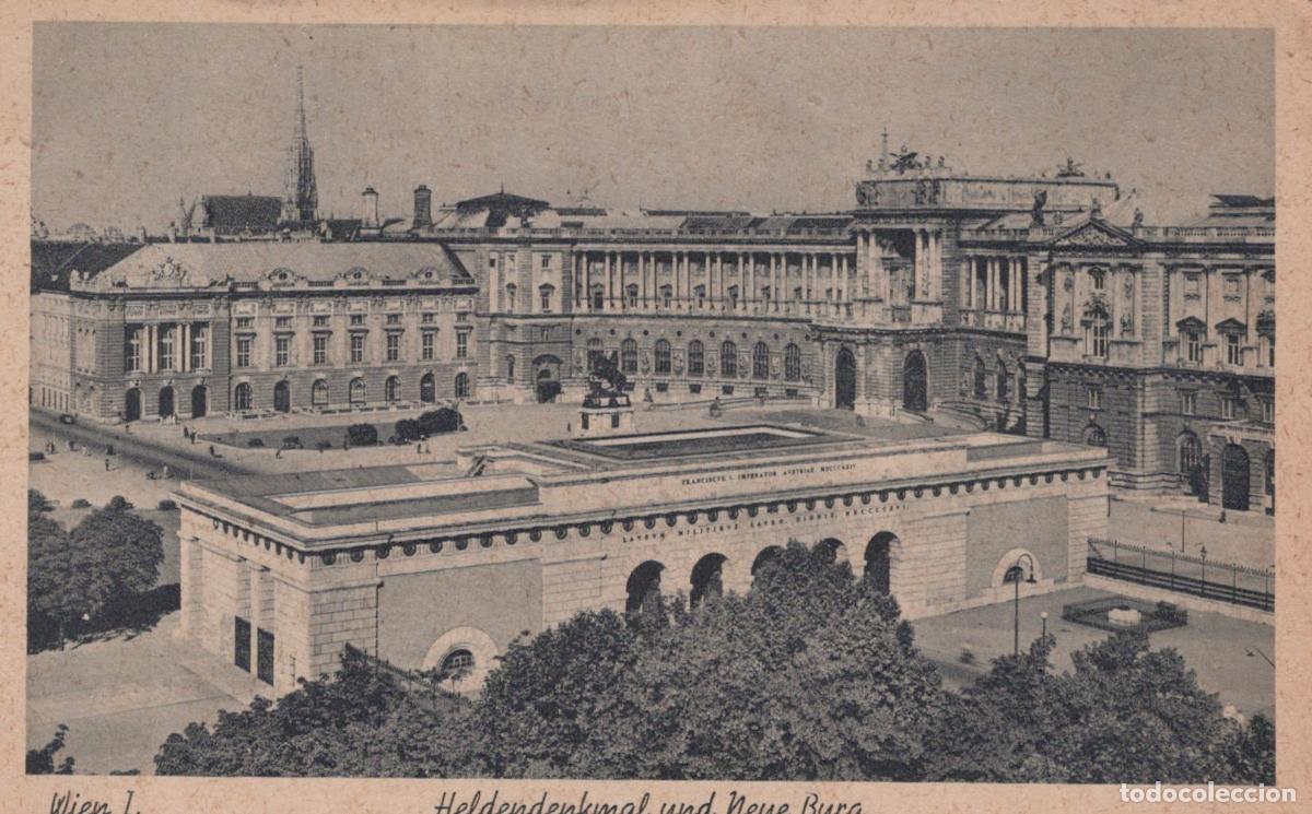 Cartoline: &Ouml;sterreich Wien Heldendenkmal Neue Burg Architektur Ungebraucht Unposted *YAA348