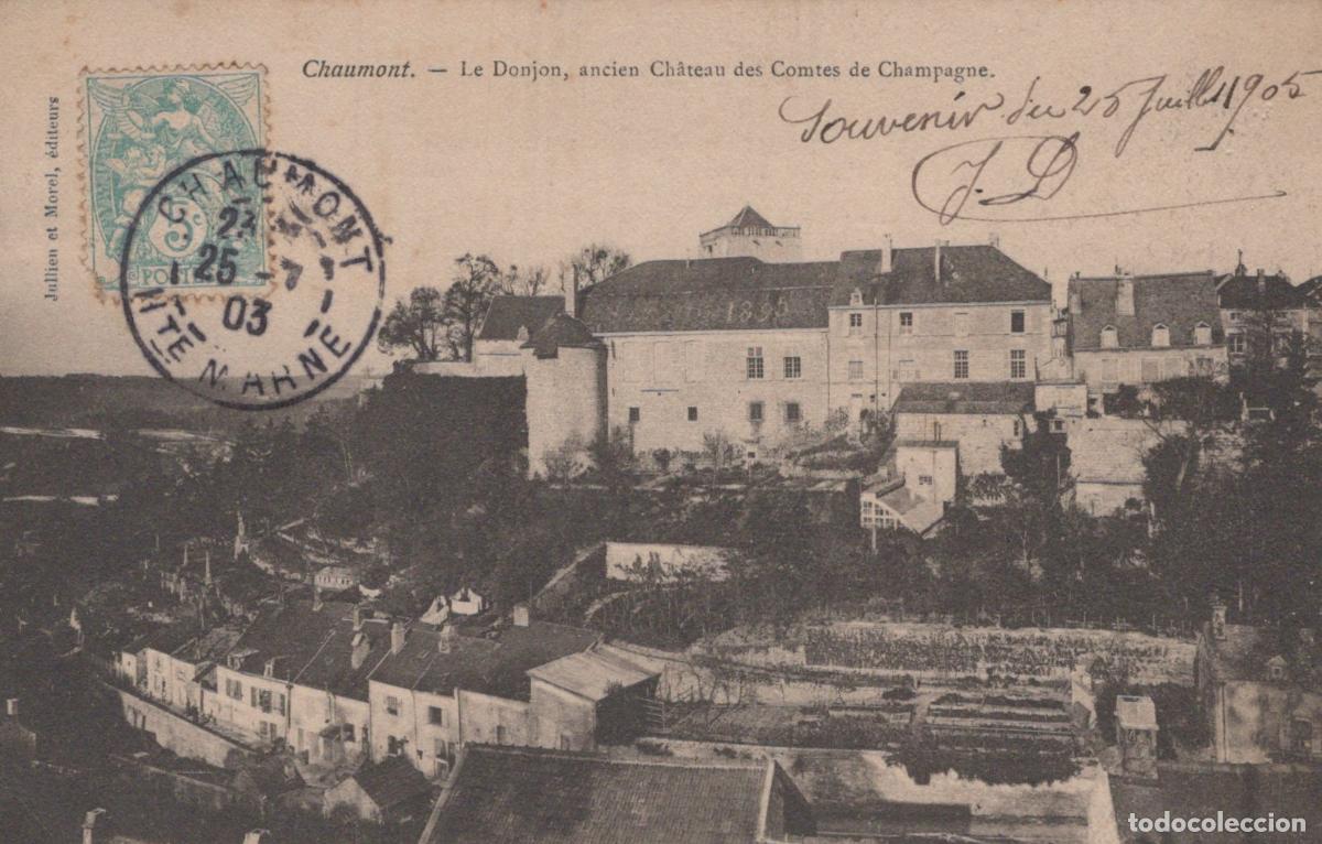 Cartoline: France Chaumont Le Donjon Ch&acirc;teau des Comtes de Champagne *YAA525