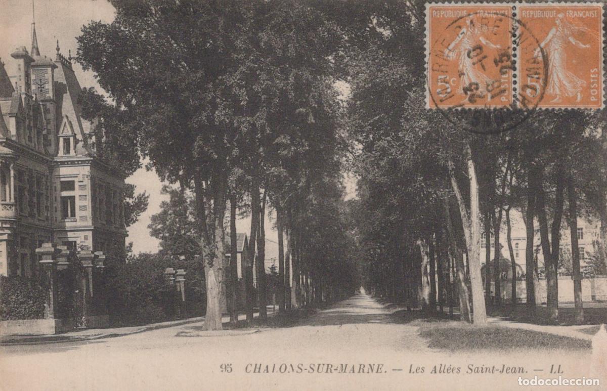Postkarten: France Ch&acirc;lons sur Marne All&eacute;e Saint Jean Architecture *YAA527