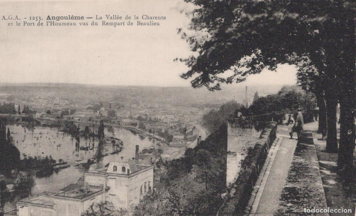 Postales: France Angouleme Vall&eacute;e Charente Port Houmeau Unposted *YAA542