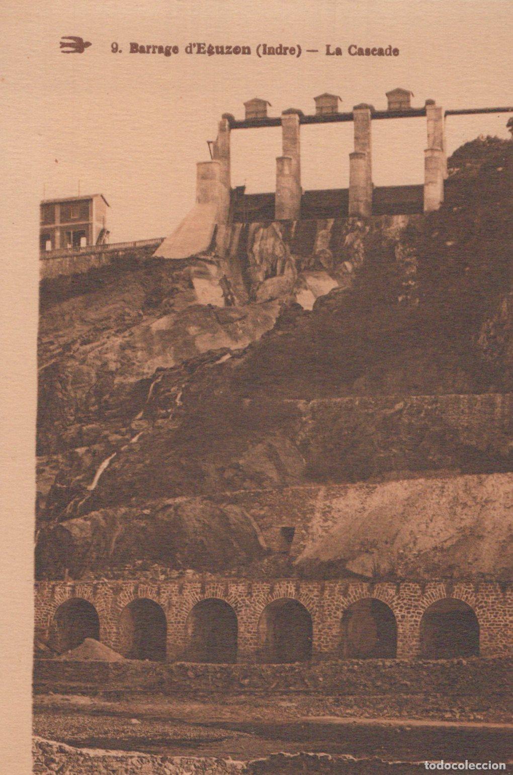 Postales: France Eguzon Barrage D la Cascade Architecture Unposted *YAA564