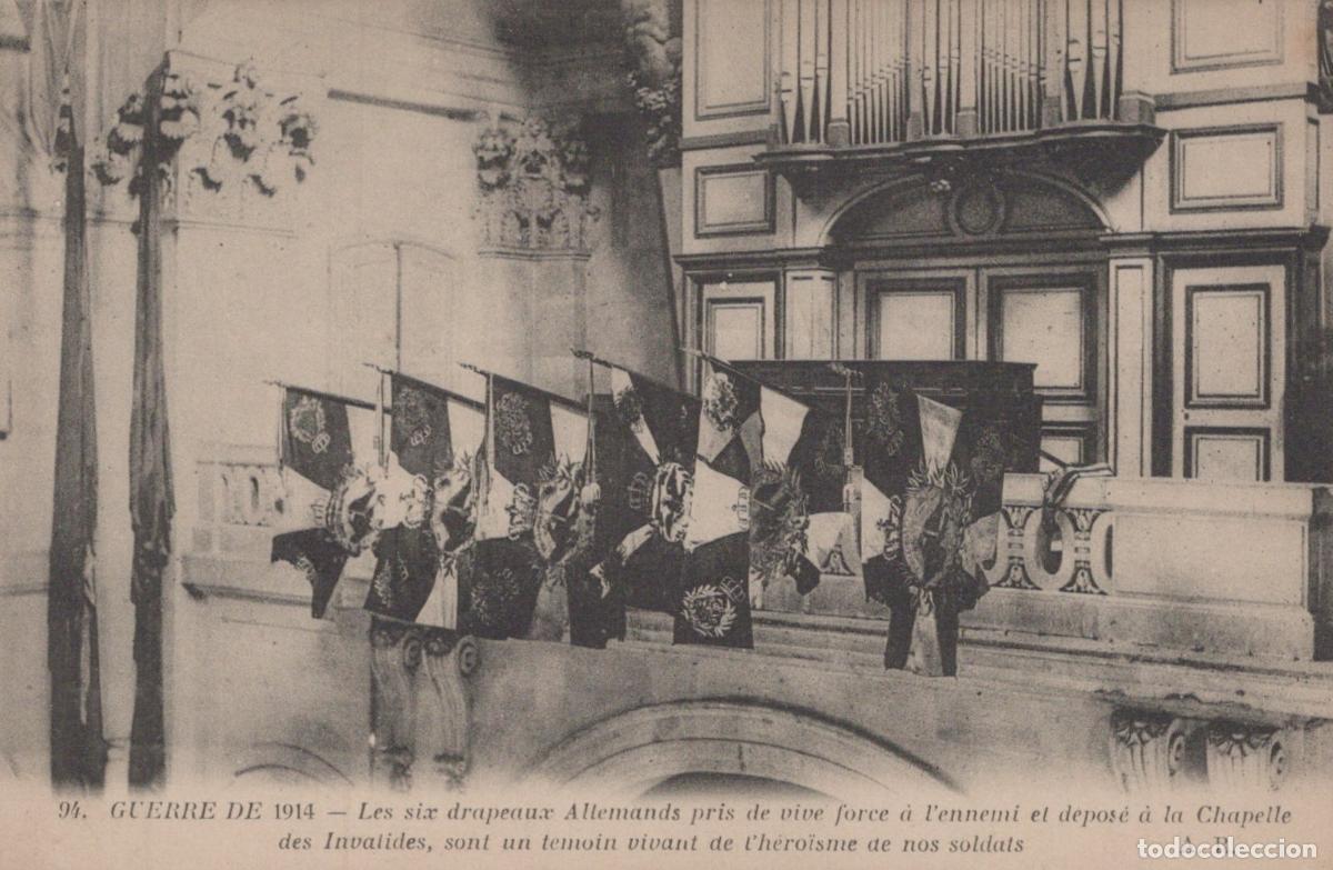 Postales: France Paris Invalides Chapelle Drapeaux Allemands Captur&eacute;s Grande *YAA388
