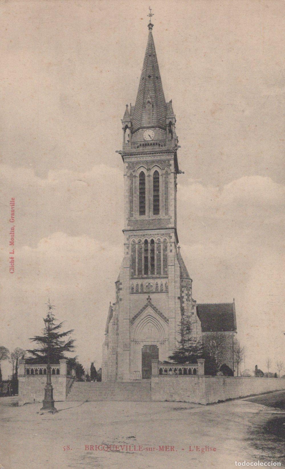 Postales: France Brigueville sur Mer L &Eacute;glise Architecture Religieuse *YAA571