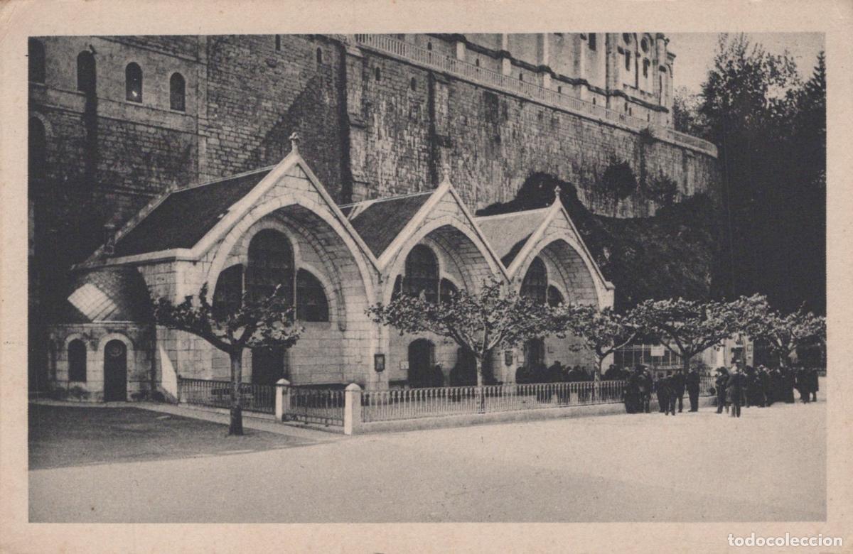 Cartoline: France Lourdes Sanctuaire Notre Dame les Piscines Architecture Unposted *YAA398