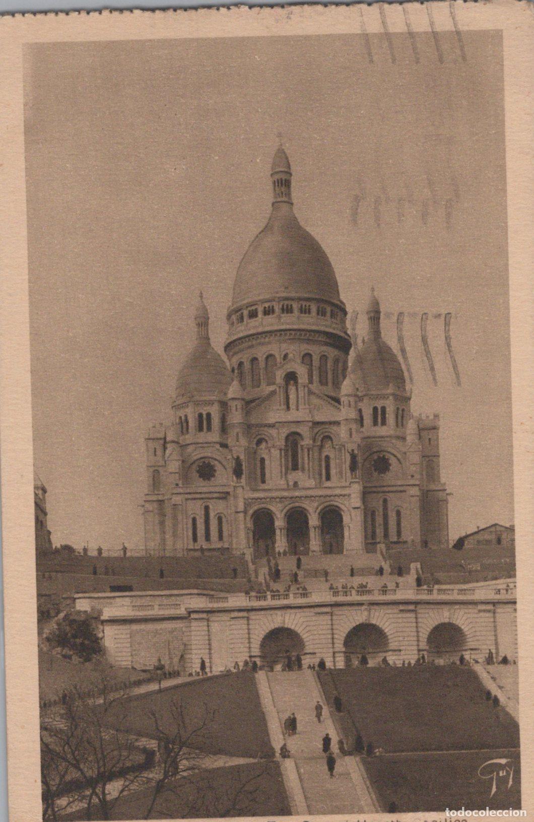 Postales: France Paris &Icirc;le de Sacr&eacute; C&oelig;ur Architecture 1937 *YAA589