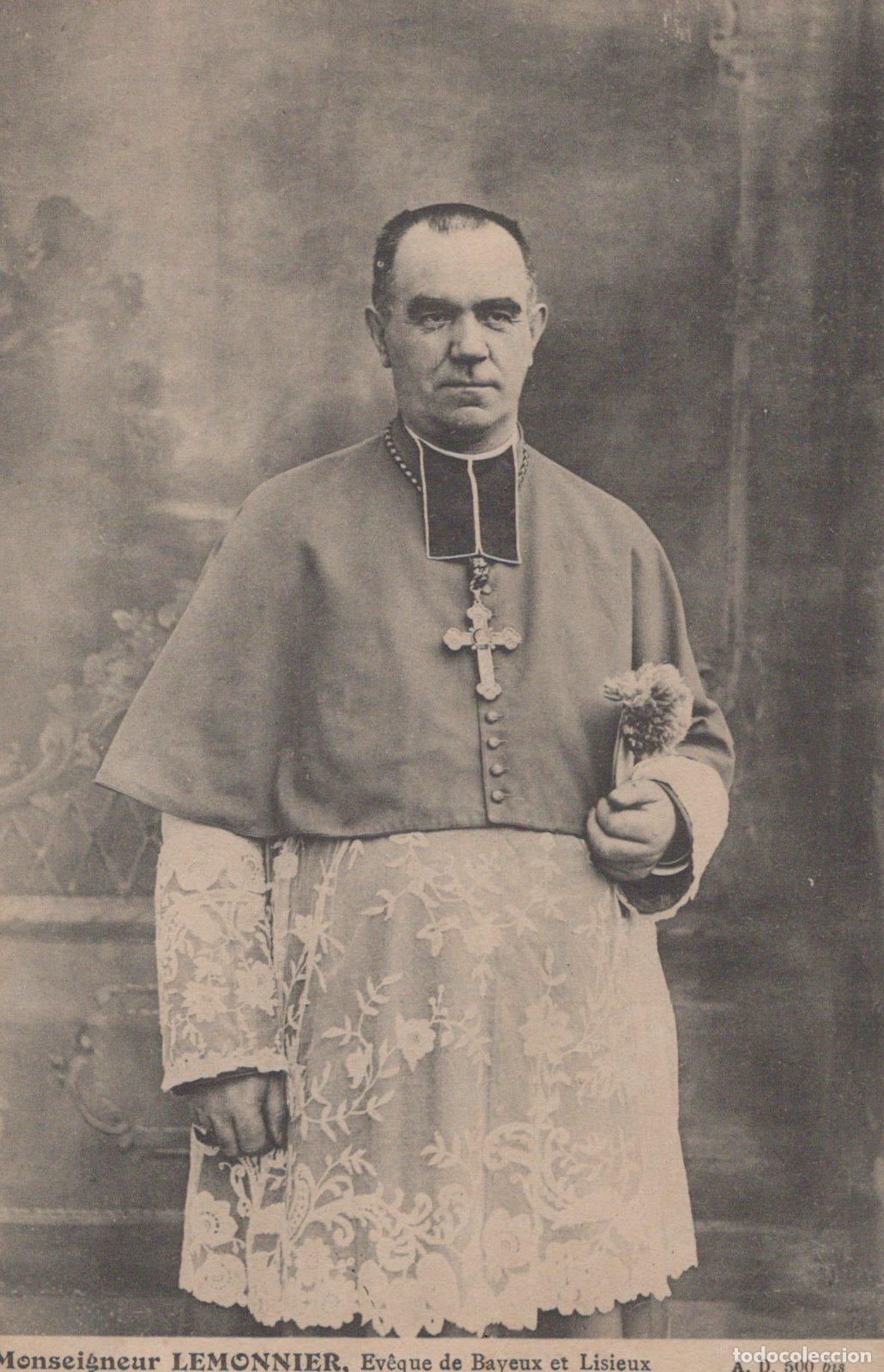 Postales: France Bayeux Normandie Monseigneur Lemonnier &Eacute;v&ecirc;que Portrait Unposted *YAA578