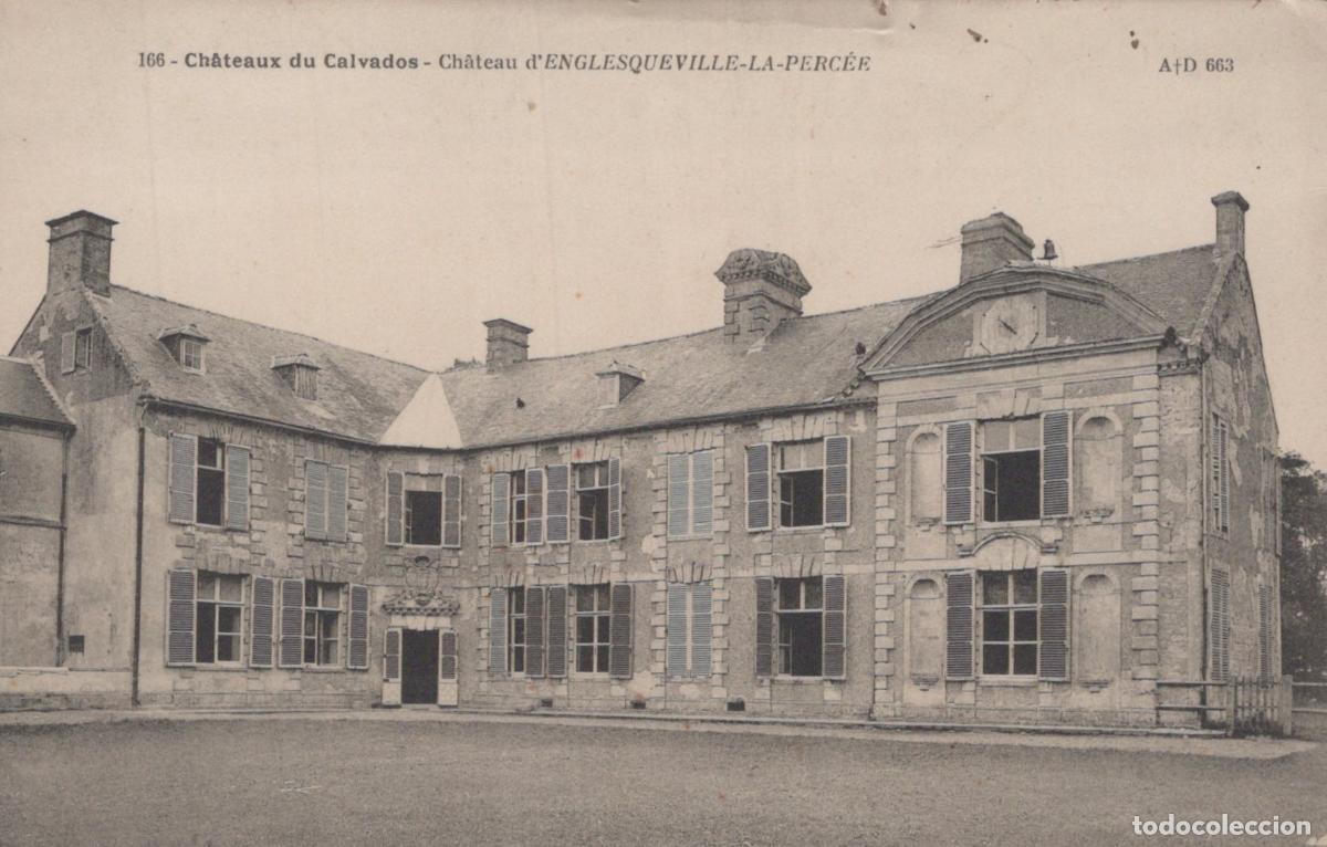 Postales: France Englesqueville la Perc&eacute;e Ch&acirc;teau Architecture Post&eacute;e *YAA403