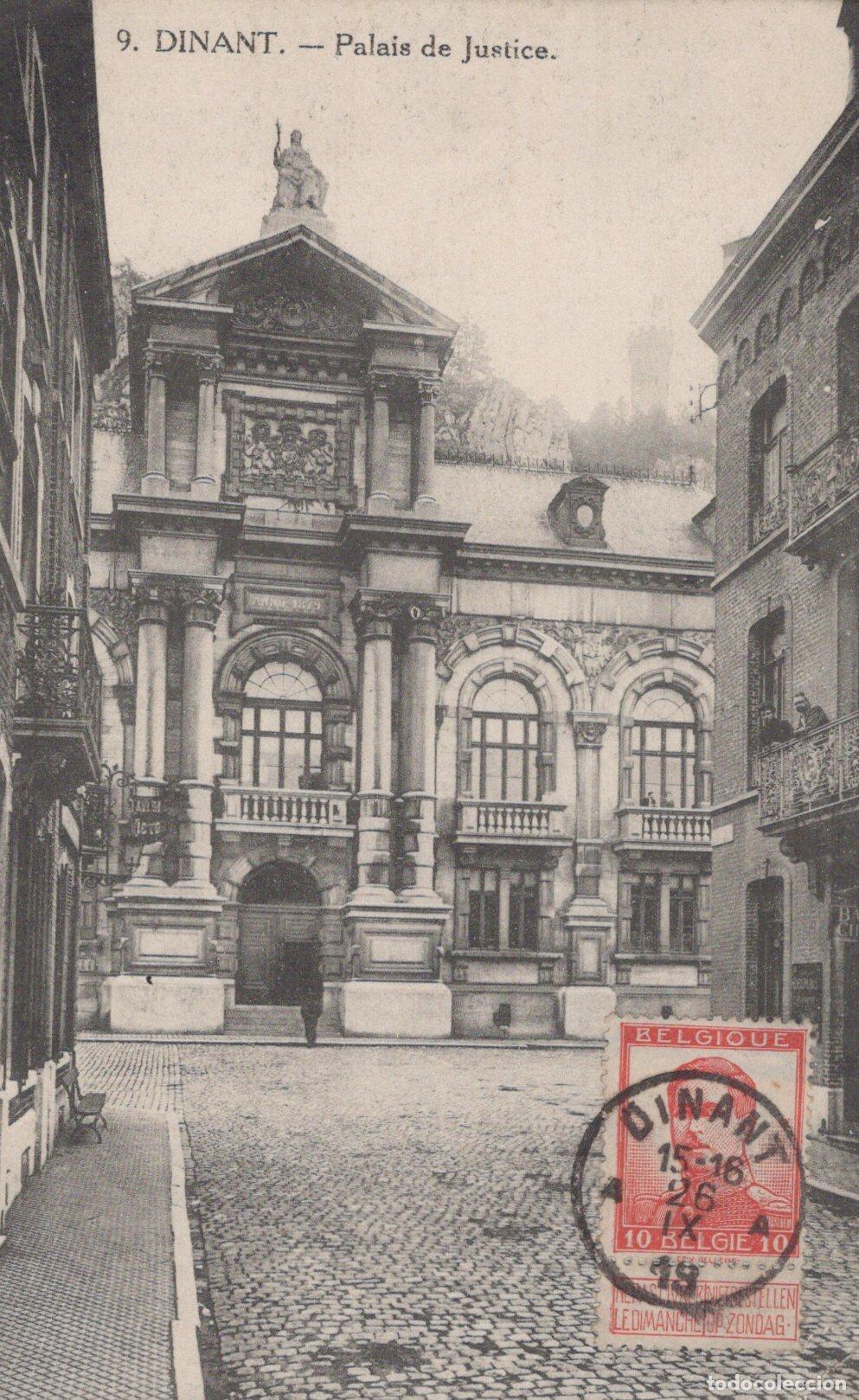 Postales: Belgique Dinant Wallonie Palais de Justice Architecture N&eacute;oclassique *YAA601