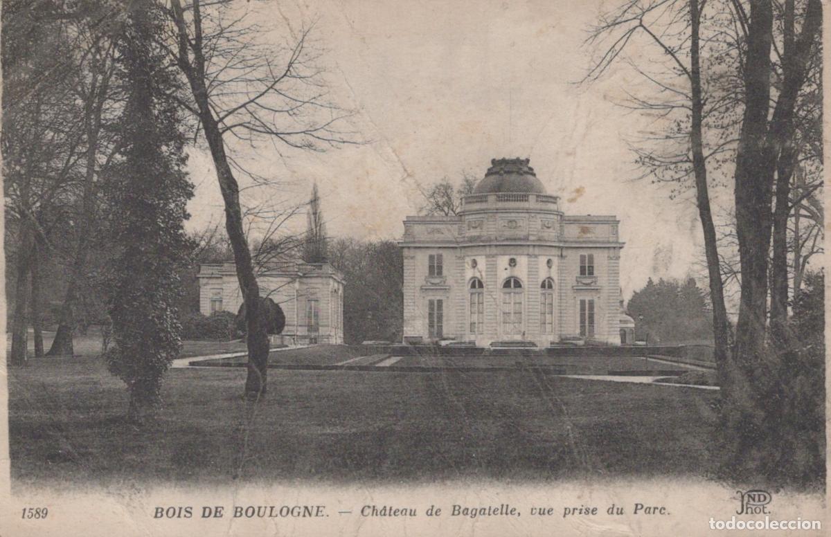 Postales: France Paris &Icirc;le de Ch&acirc;teau de Bagatelle Bois de Boulogne Architecture *YAA423