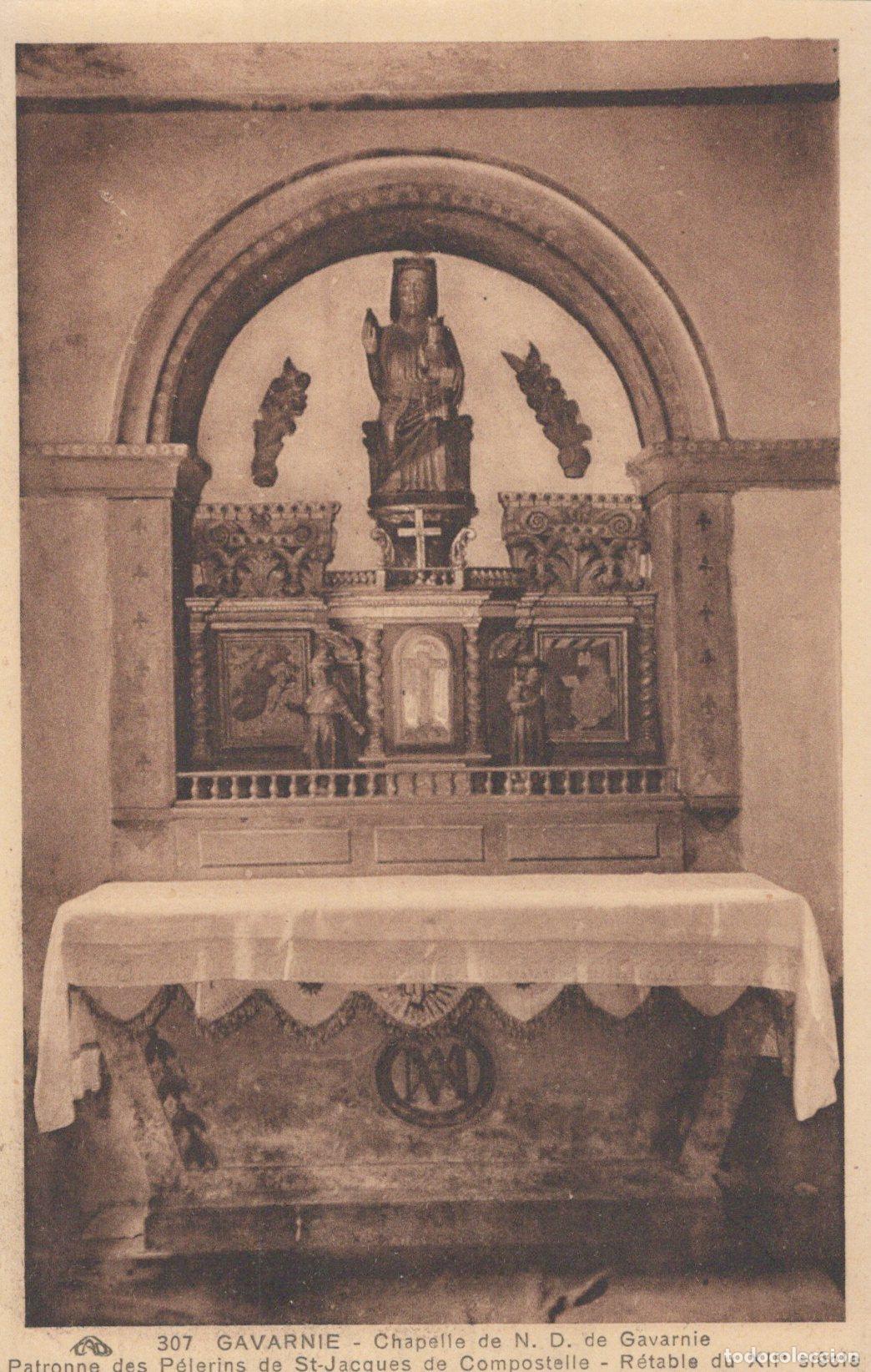Postales: France Gavarnie Chapelle Notre Dame R&eacute;table Xiie Si&egrave;cle Unposted *YAA611