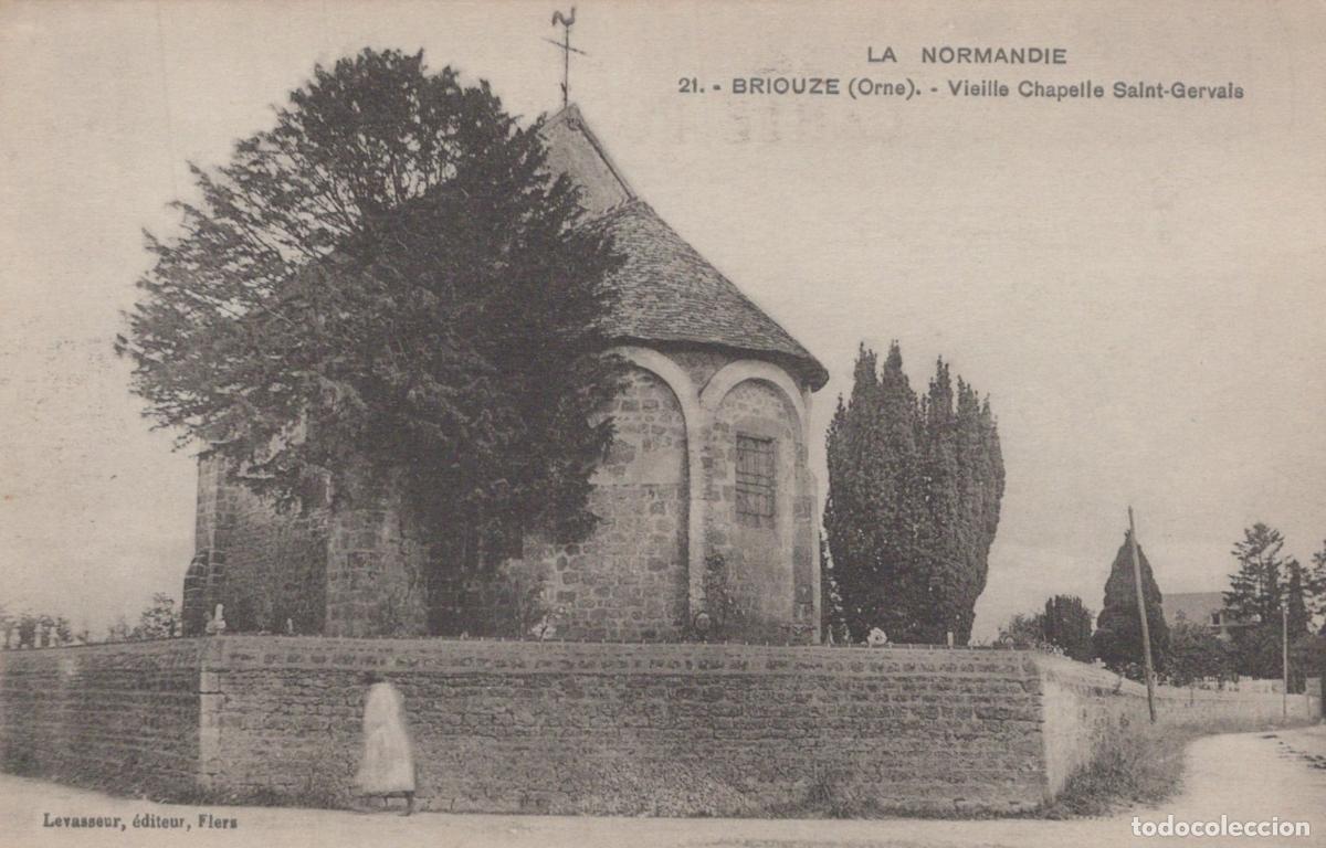 Postales: France Briouze Vieille Chapelle Saint Gervais Architecture Unposted *YAA433