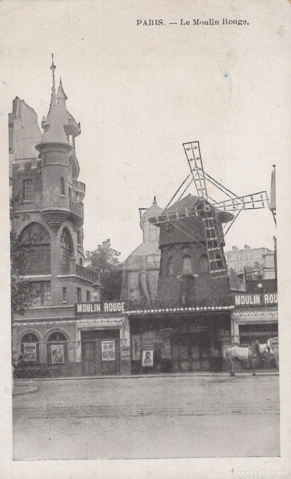 Postales: France Paris &Icirc;le de le Moulin Rouge Architecture Historique *YAA634