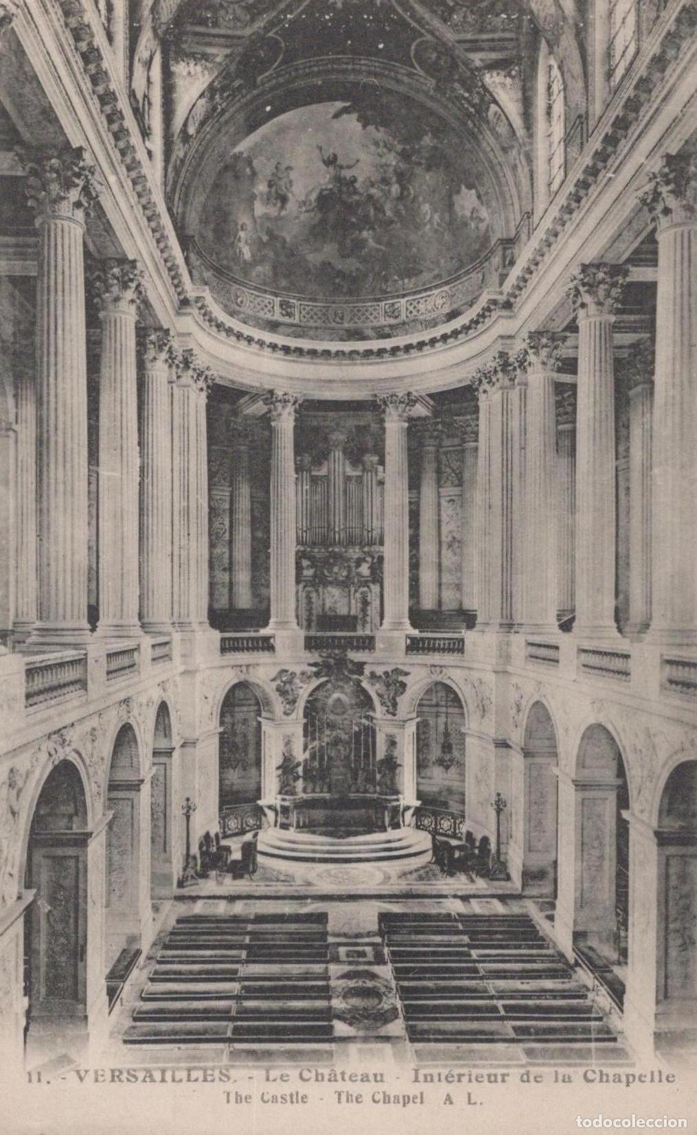 Postales: France Versailles &Icirc;le de Ch&acirc;teau de Chapelle Royale Unposted *YAA639