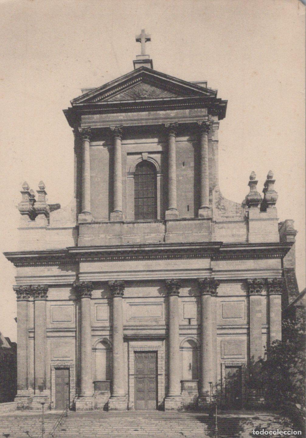 Postales: France &Eacute;glise Monumentale Fa&ccedil;ade Baroque Classique Unposted *YAA655