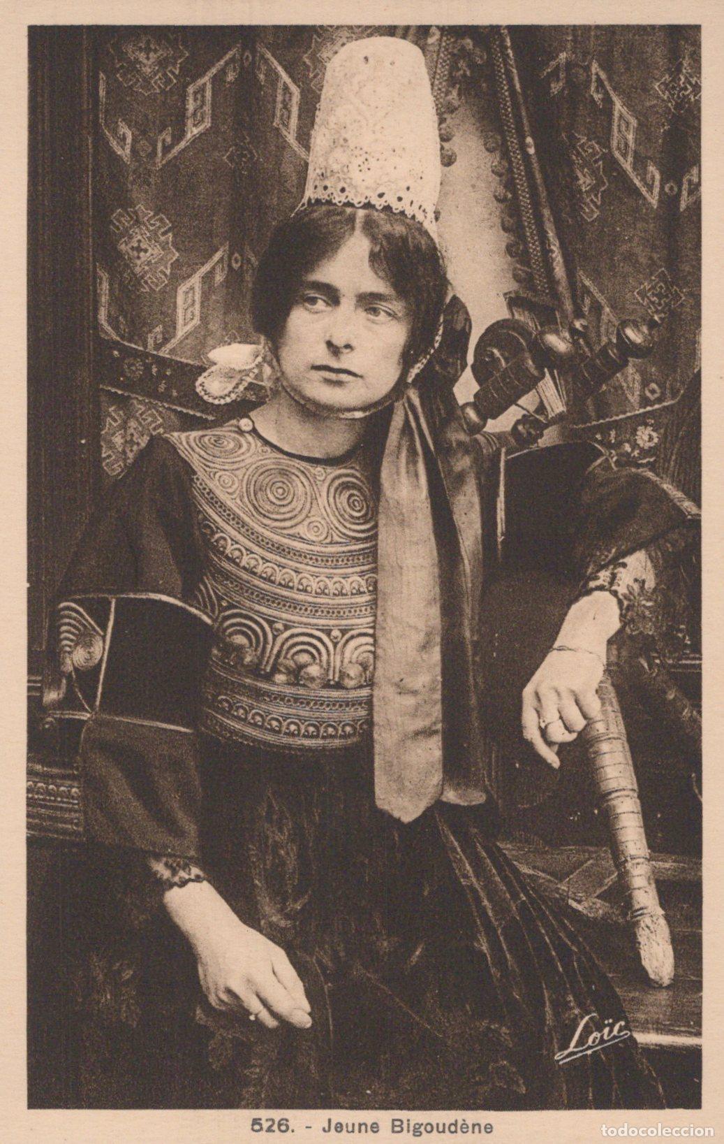 Postales: France Rennes Bretagne Portrait Jeune Bigoud&egrave;ne Costume Unposted *YAA665